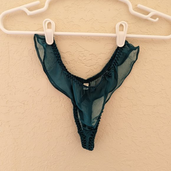 Victorias Secret Vintage Velvet Slip Dress and Panties Set Size S Y2K 90s - Picture 4 of 11